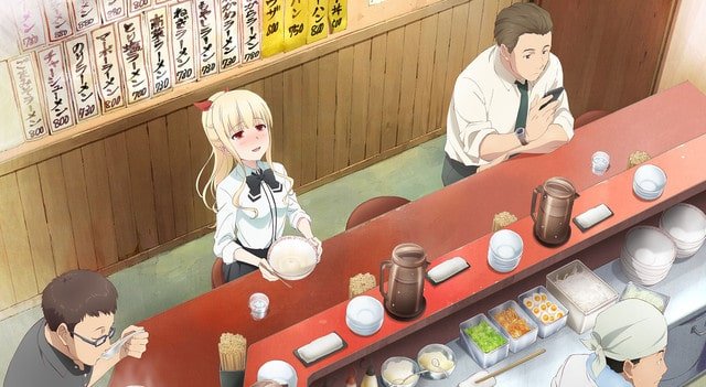 Ramen Daisuki Koizumi-san (anime). Photo credit: Studio Gokumi