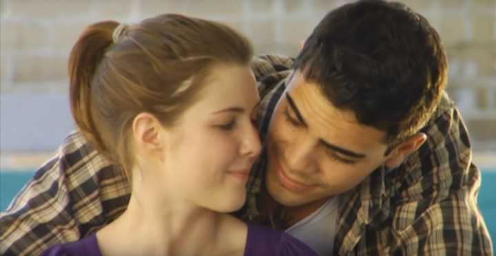 Kiara Westford & Carlos Fuentes di official book trailer Rules of Attraction. Photo credit: Enomis Entertainment