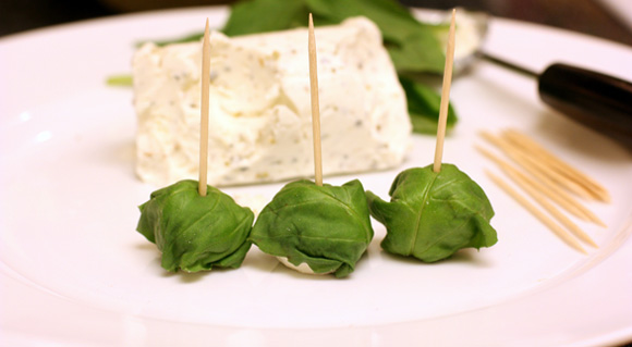 Prim's Basil Goat Cheese. Photo credit: Tablespoon.com