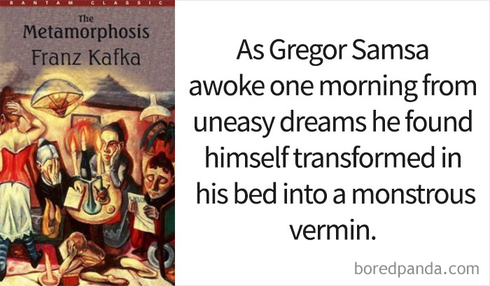 quote di buku The Metamorphosis karya Franz Kafka © Bored Panda