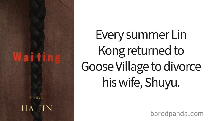 quote di buku Waiting karya Ha Jin © Bored Panda