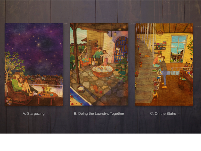 Poster kain Love Is... Photo credit: Kickstarter