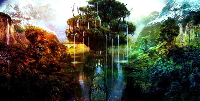 Yggdrasil. Photo credit: DeviantArt/Yroshima