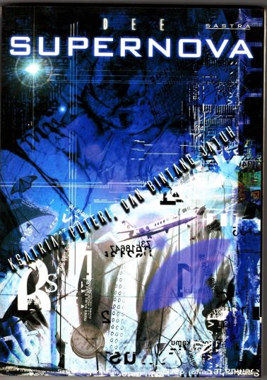 Supernova: Kesatria, Puteri, dan Bintang Jatuh. Photo credit: Goodreads