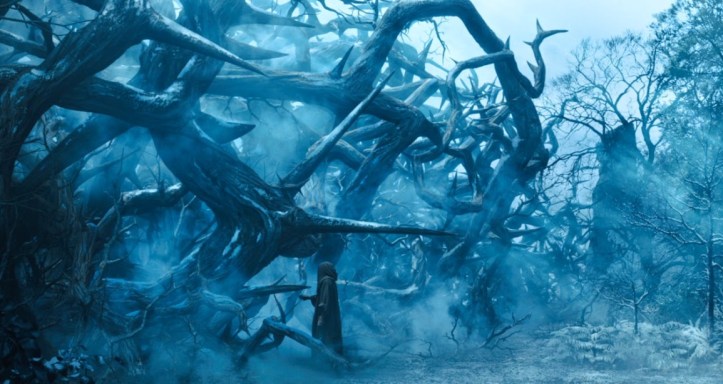 Ilustrasi semak berduri dalam Maleficent. Photo credit: Disney