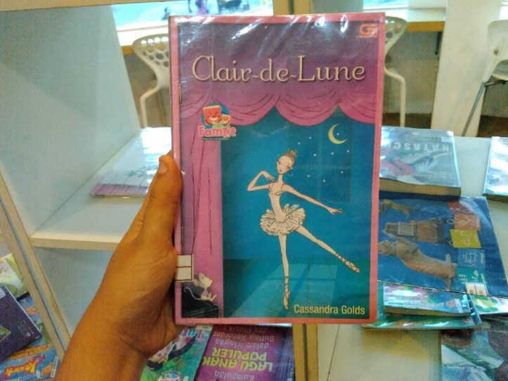 Salah satu koleksi Taman Baca Amin. Photo credit: Koleksi Pribadi