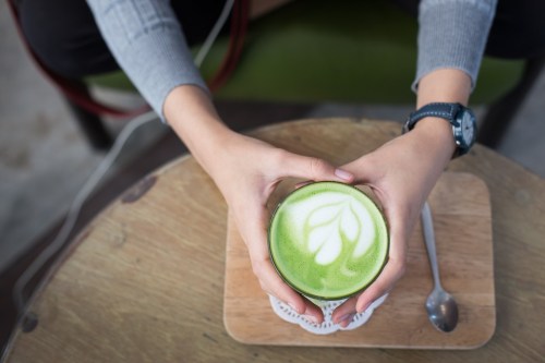Matcha latte. Photo credit: Pixabay