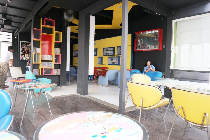 HD'R Comic Cafe. Photo: Tantri Setyorini
