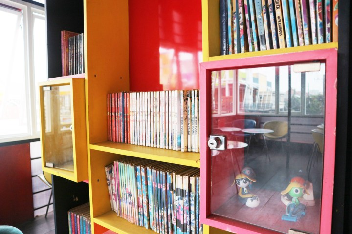 HD'R Comic Cafe. Photo: Tantri Setyorini