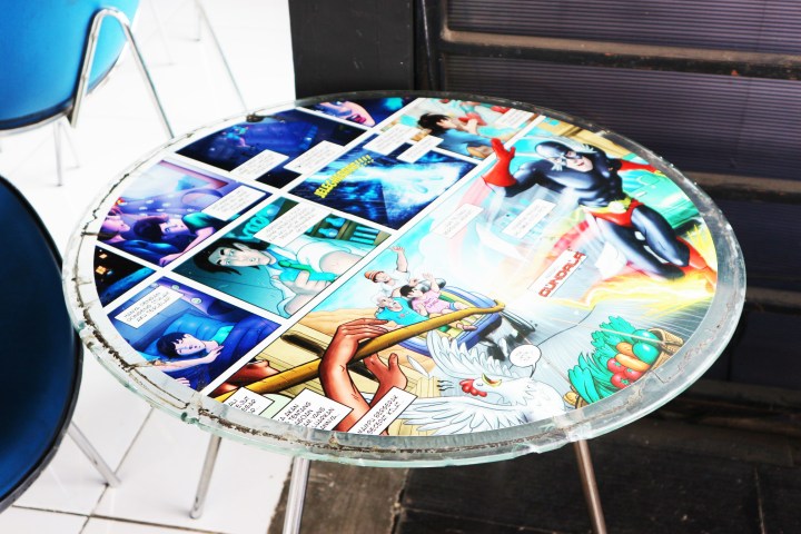 HD'R Comic Cafe. Photo: Tantri Setyorini