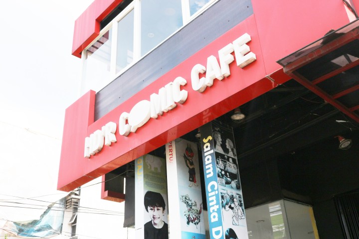 HD'R Comic Cafe. Photo: Tantri Setyorini