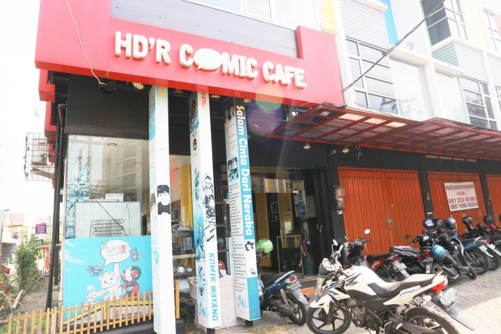 HD'R Comic Cafe. Photo: Tantri Setyorini