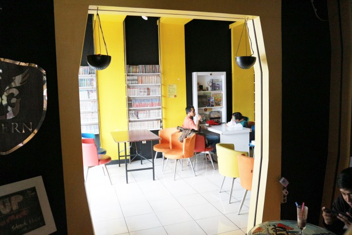 HD'R Comic Cafe. Photo: Tantri Setyorini