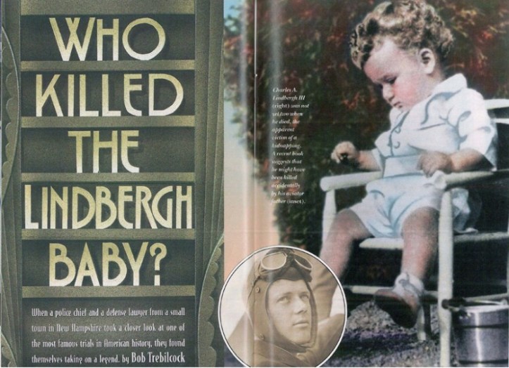 Lindbergh Kidnapping. Photo: Yankee Magazine