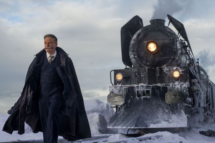 Kenneth Branagh sebagai Hercule Poirot di Murder on the Orient Express. Photo: 20th Century Fox