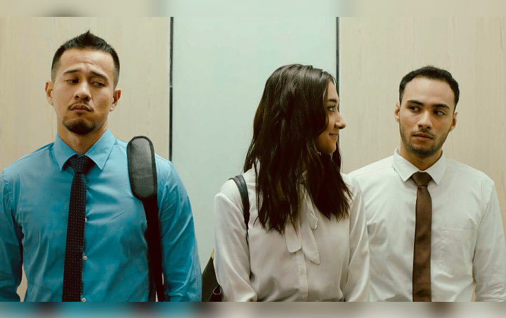 Harris, Keara, dan Ruly di Antologi Rasa. Photo: Soraya Intercine Films.