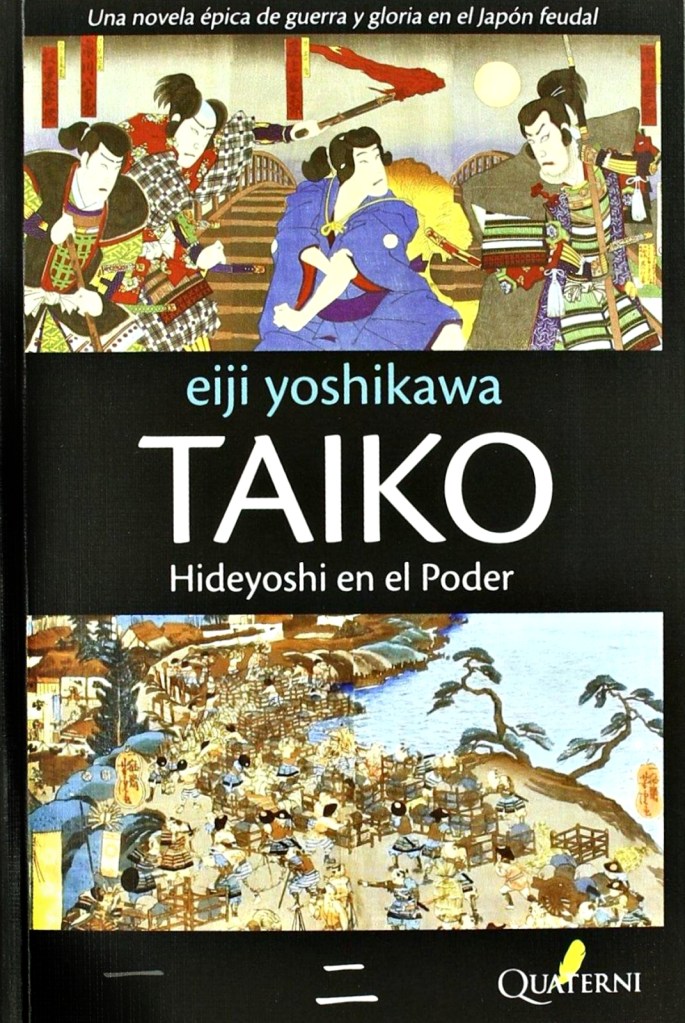 sampul novel Taiko karya Eiji Yoshikawa © Quaterni 