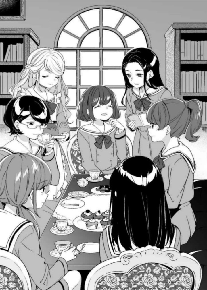 karakter-karakter utama di Girls In The Dark. © Haru Media