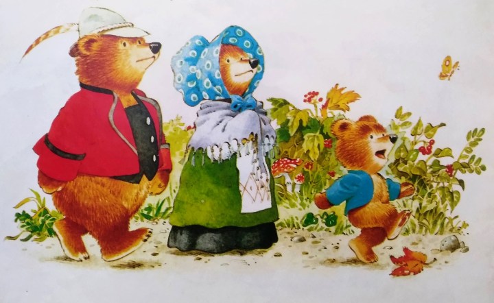 Ikal Emas dan Tiga Beruang. Photo credit: Tira Pustaka