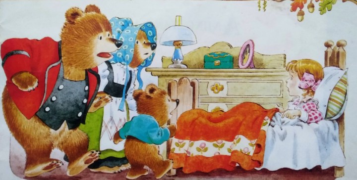 Ikal Emas dan Tiga Beruang. Photo credit: Tira Pustaka