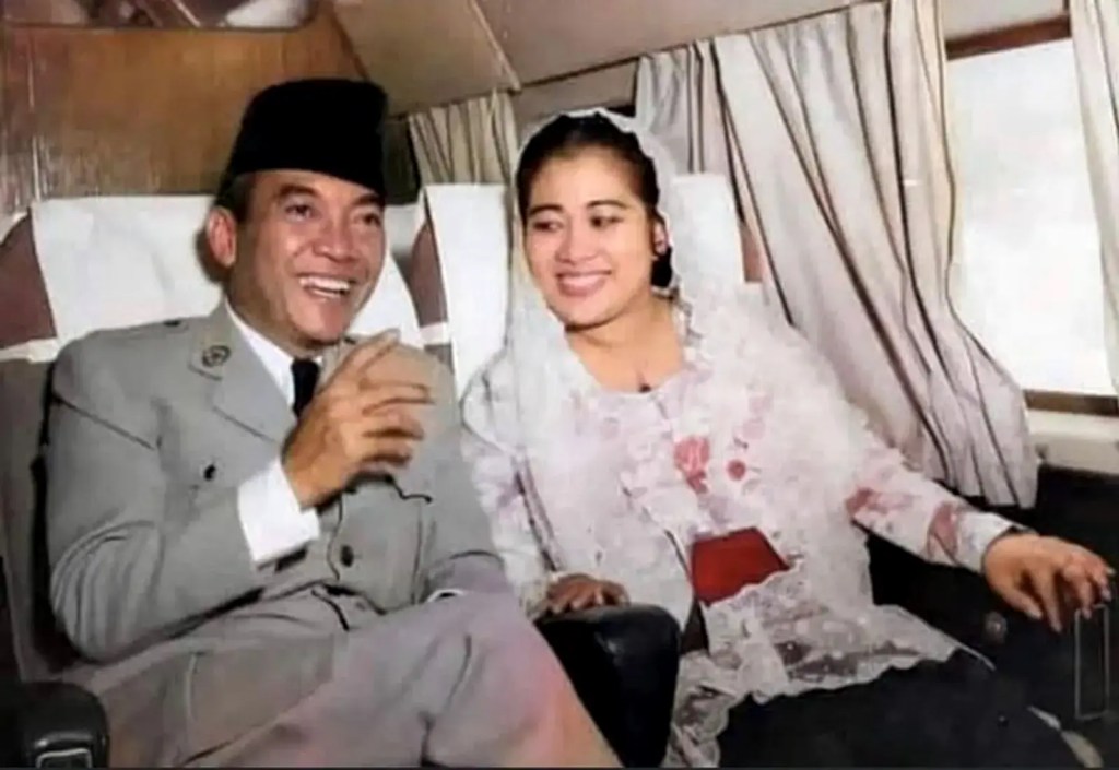potret Sukarno dan Fatmawati © dok. Arsip Perpustakaan Nasional