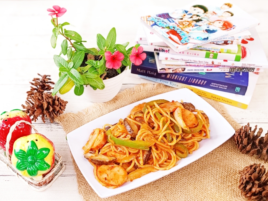 spaghetti Napolitan ala Papa & Daddy's Homecooking ©2022 dok. pribadi/Tantri Setyorini