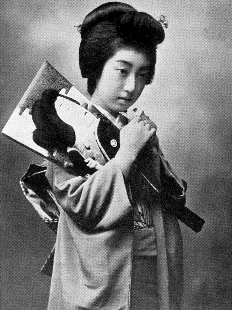 Teruha si "Geisha Berjari Sembilan", geisha populer di periode awal tahun 1900-an © istimewa