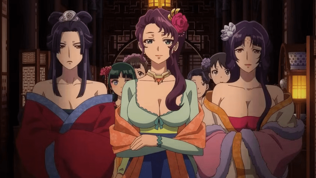 Luomen di anime The Apothecary Diaries © Toho | OLM | Nippon TV | Netflix | Crunchyroll