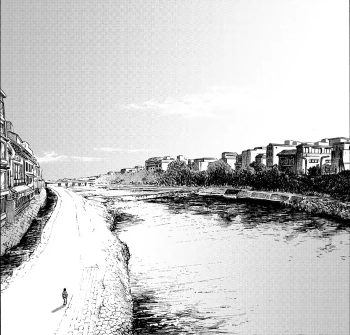 Sungai Kamo di Maiko-san chi no Makanai-san © Weekly Shōnen Sunday