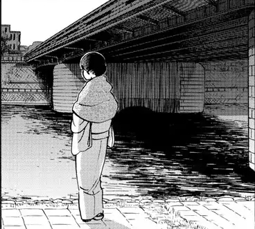 Sungai Kamo di Maiko-san chi no Makanai-san © Weekly Shōnen Sunday