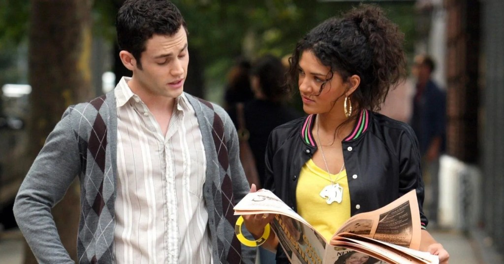 Dan Humphrey (Penn Badgley) dan Vanessa Abrams (Jessica Szohr) © CW