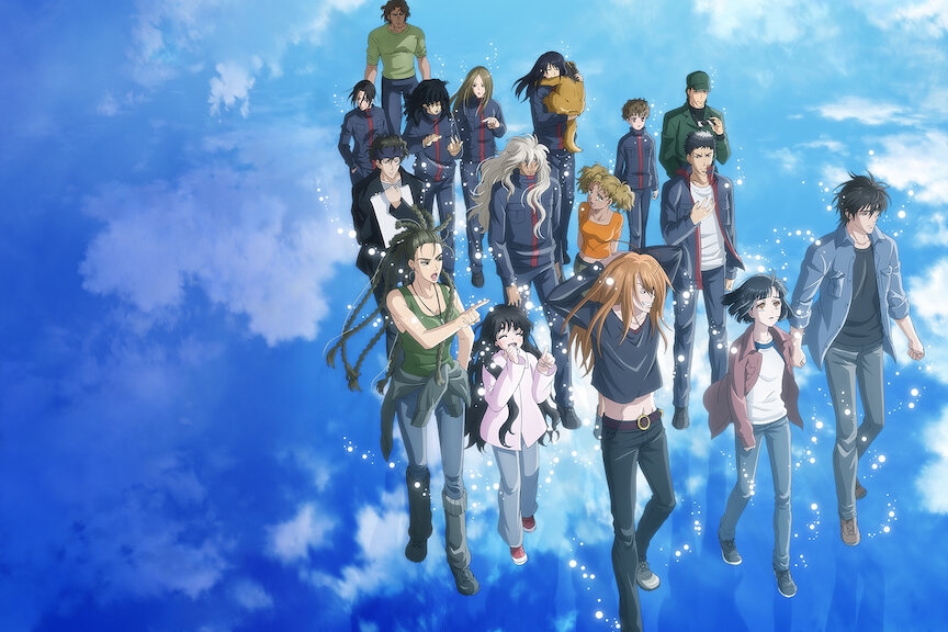 Tim Musim Panas A dan B di anime 7SEEDS © dok. Netflix/7SEEDS