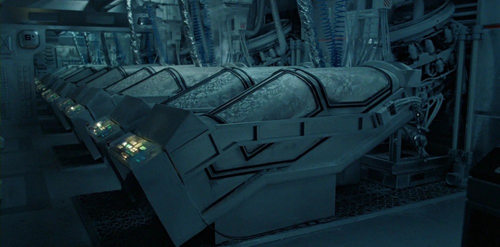 cryogenic chamber di film Alien dok. 20th Century Fox/Alien