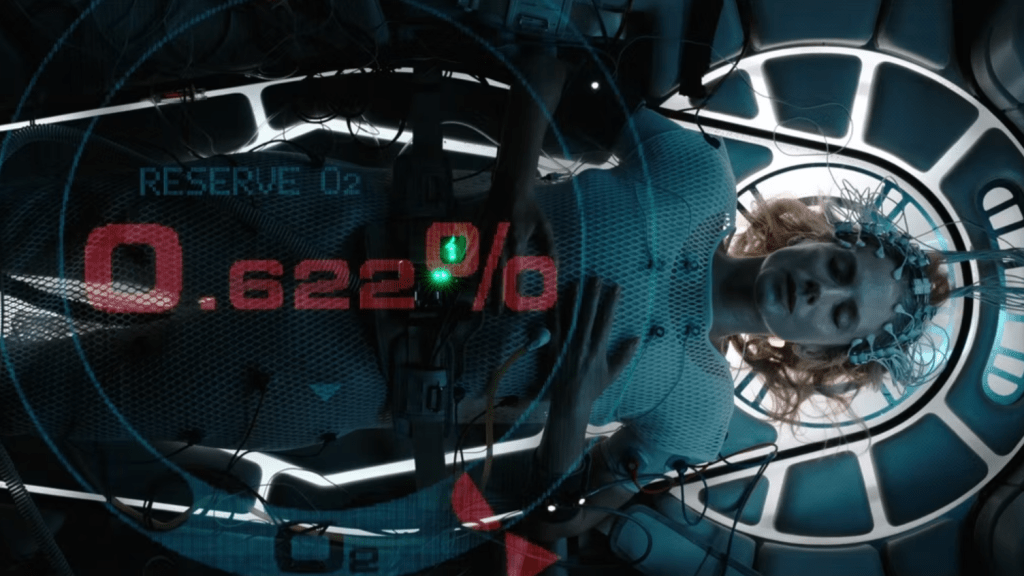 Mélanie Laurent menjalani proses cryosleep di film Oxygen © dok. Netflix/Oxygen