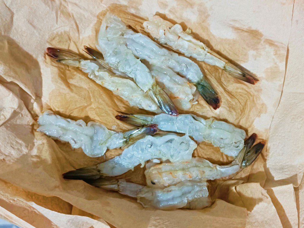 udang bahan tempura © dok. Tantri S.
