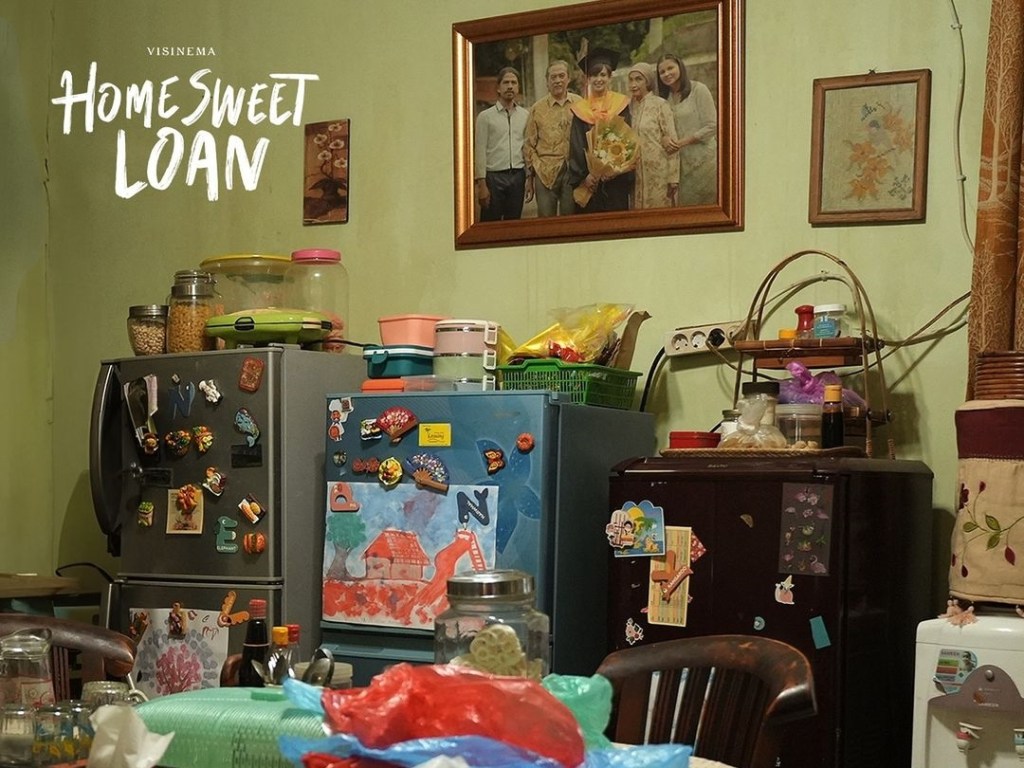 tiga kulkas di film Home Sweet Loan ©2024 dok. Visinema Pictures/Home Sweet Loan