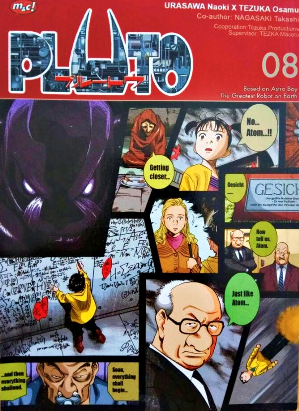 manga Pluto karya Naoki Urasawa © m&c!