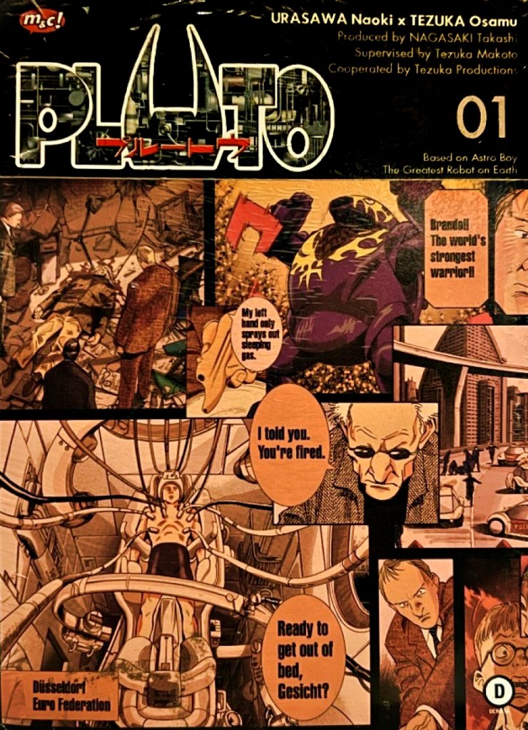 manga Pluto karya Naoki Urasawa © m&c!