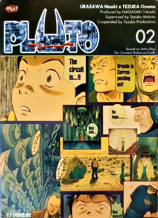 manga Pluto karya Naoki Urasawa © m&c!