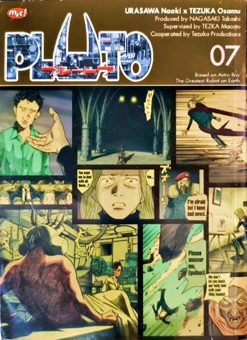 manga Pluto karya Naoki Urasawa © m&c!