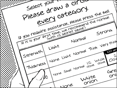 Ichiran Ramen di manga Ramen Daisuki Koizumi-san (Ms. Koizumi Loves Ramen Noodles) © Takeshobo | Dark Horse Comics