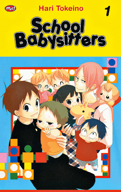 sampul manga School Babysitters vol. 1 (Indonesia) © m&c!