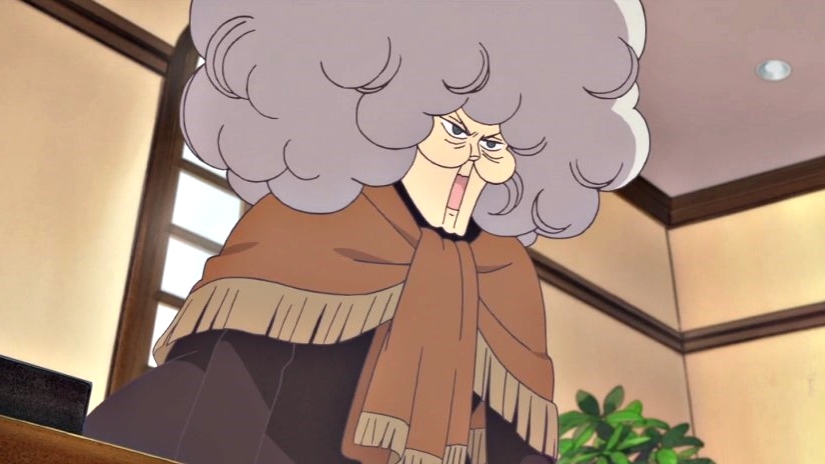 Morinomiya Youko (Oba-san) di anime Gakuen Babysitters © Muse Communication