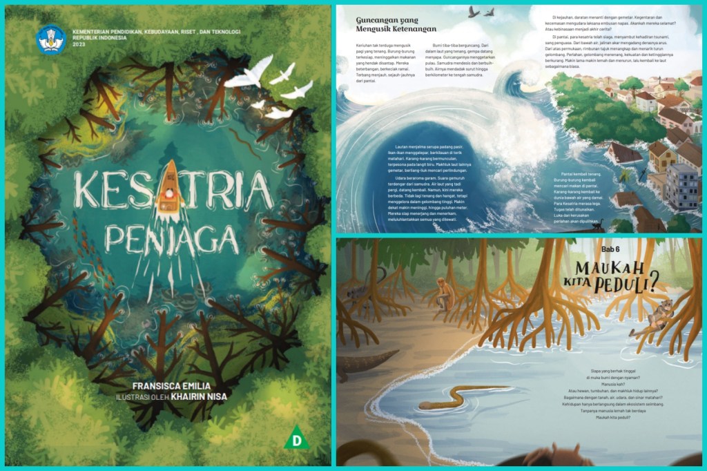 Papipu dan Benih Terbang © dok. Badan Pengembangan dan Pembinaan Bahasa/Zulfa Adiputri/Maima Adiputri