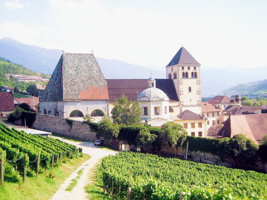 Novacella Abbey Library © Wikimedia Commons/Adrian Michael