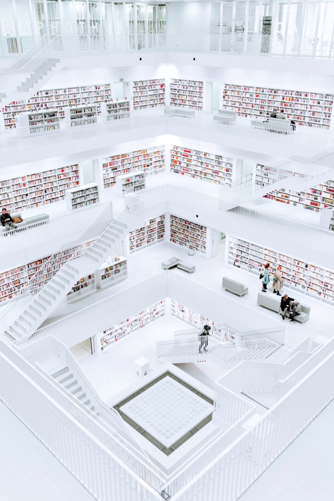 Stadtbibliothek © Pexels.com/Eddson Lens