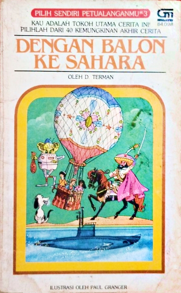 Pilih Sendiri Petualanganmu: Dengan Balon ke Sahara © Gramedia Pustaka Utama