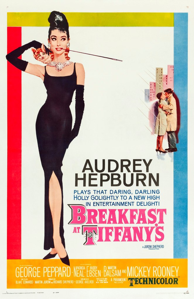 poster film Breakfast at Tiffany’s ©1961 Paramount Pictures