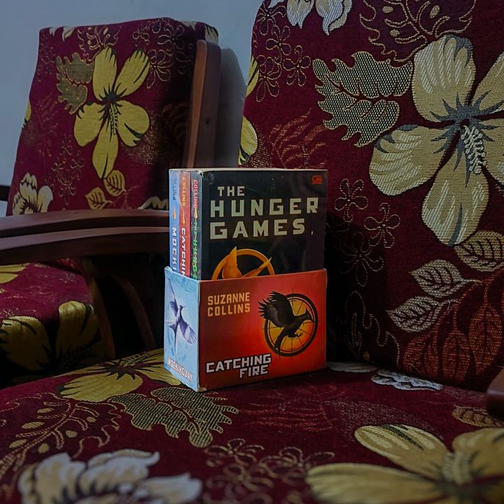 box set trilogi novel The Hunger Games © dok. The Stupid Bookworm